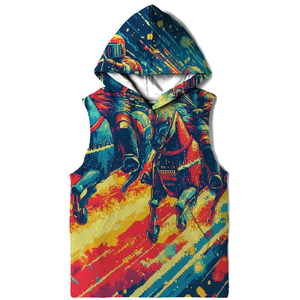 Arcade Knight Parade zip-up hoodies