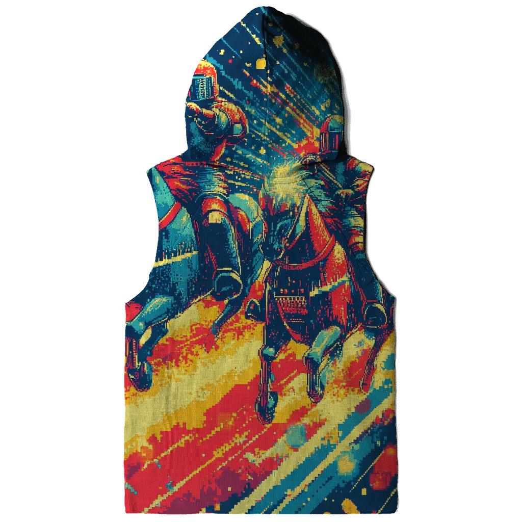 Arcade Knight Parade zip-up hoodies