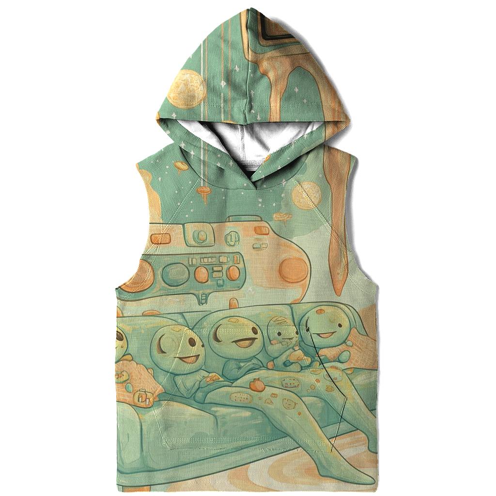 Couch Potato Planet printed hoodies