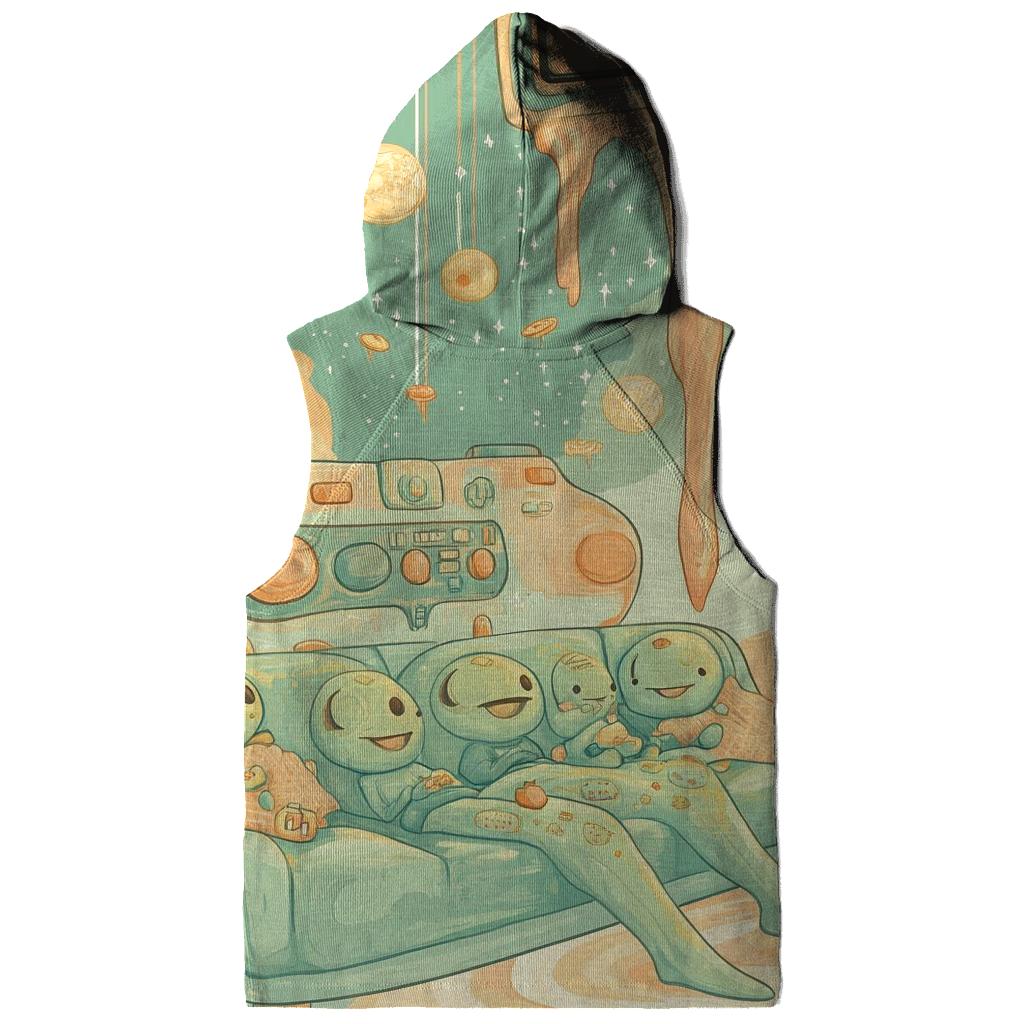 Couch Potato Planet printed hoodies