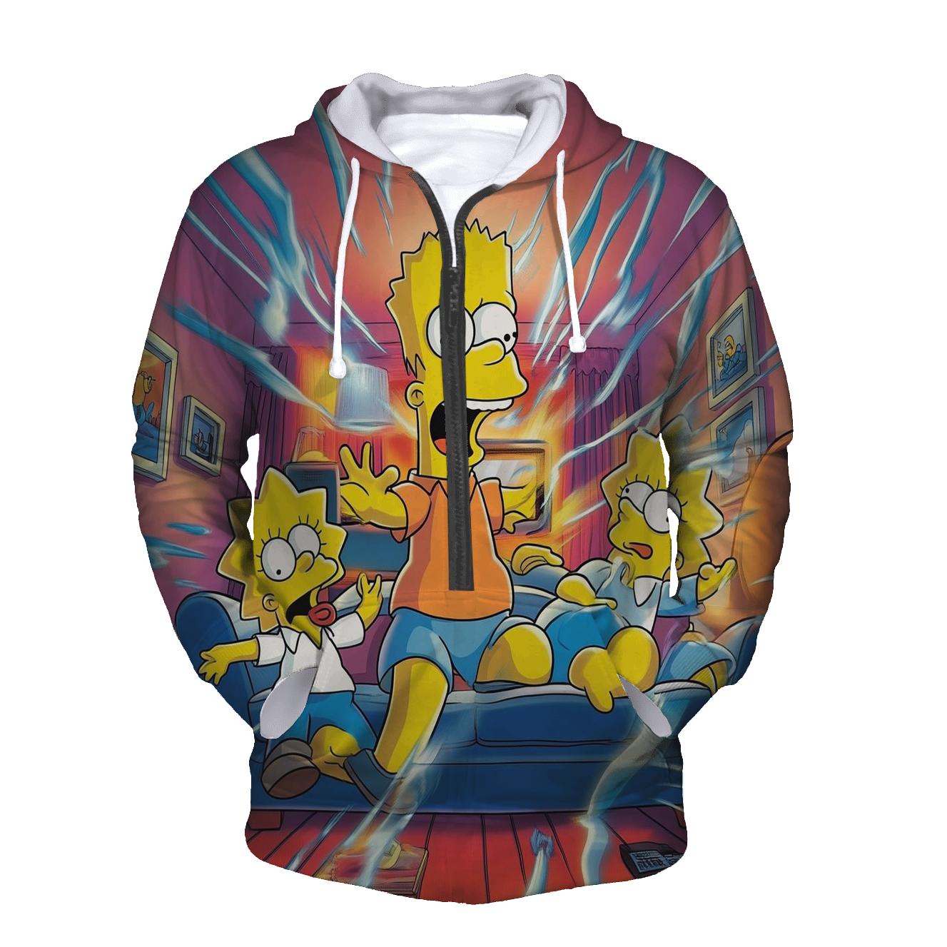 Couch Gag Catastrophe heavyweight hoodies