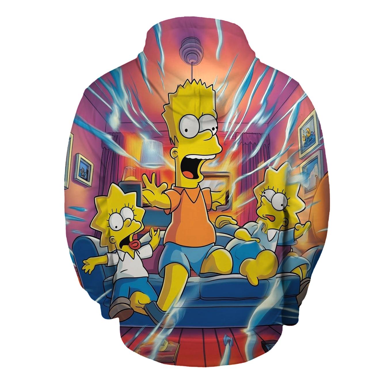 Couch Gag Catastrophe heavyweight hoodies