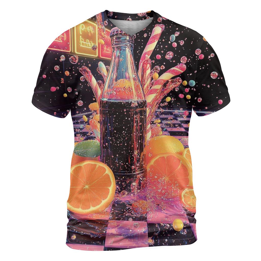 Soda Pop Fizz Riot unique graphic print tees