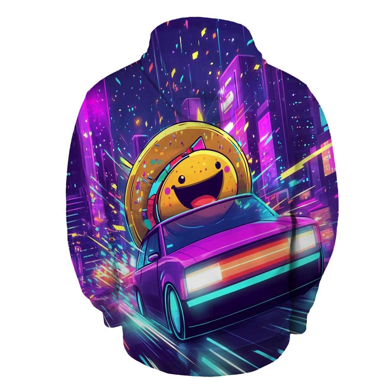 Turbo Taco Taxi graphic hoodies