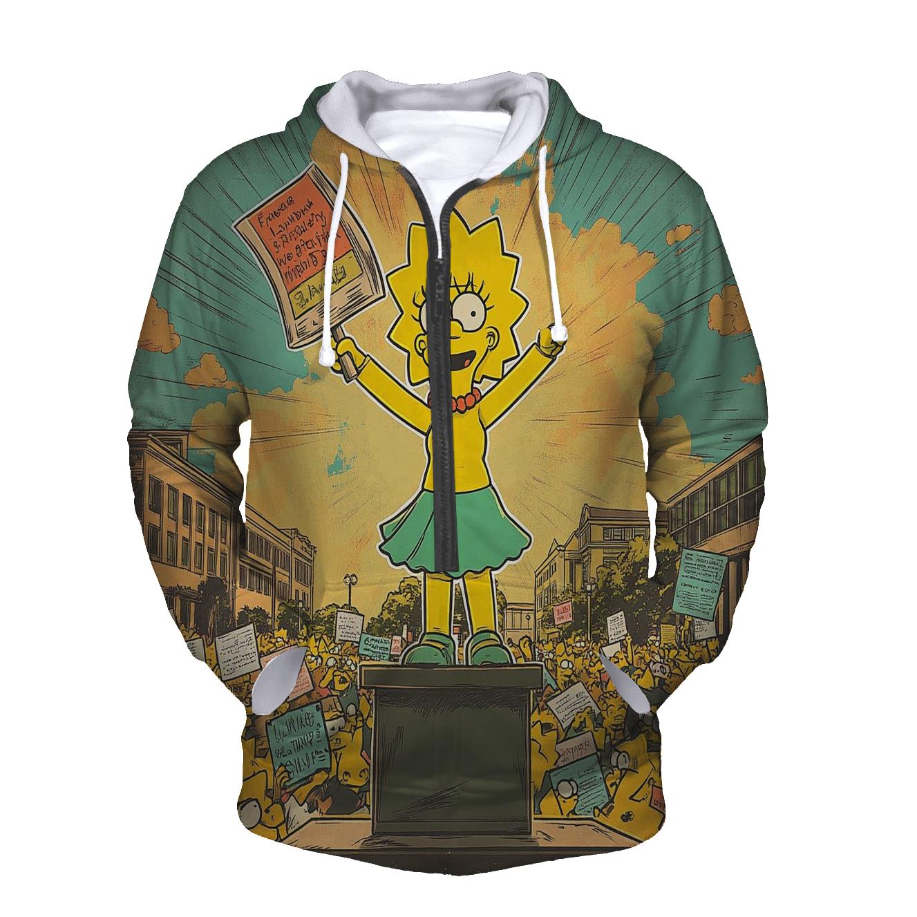 Lisa Protest Mosaic pullover hoodies