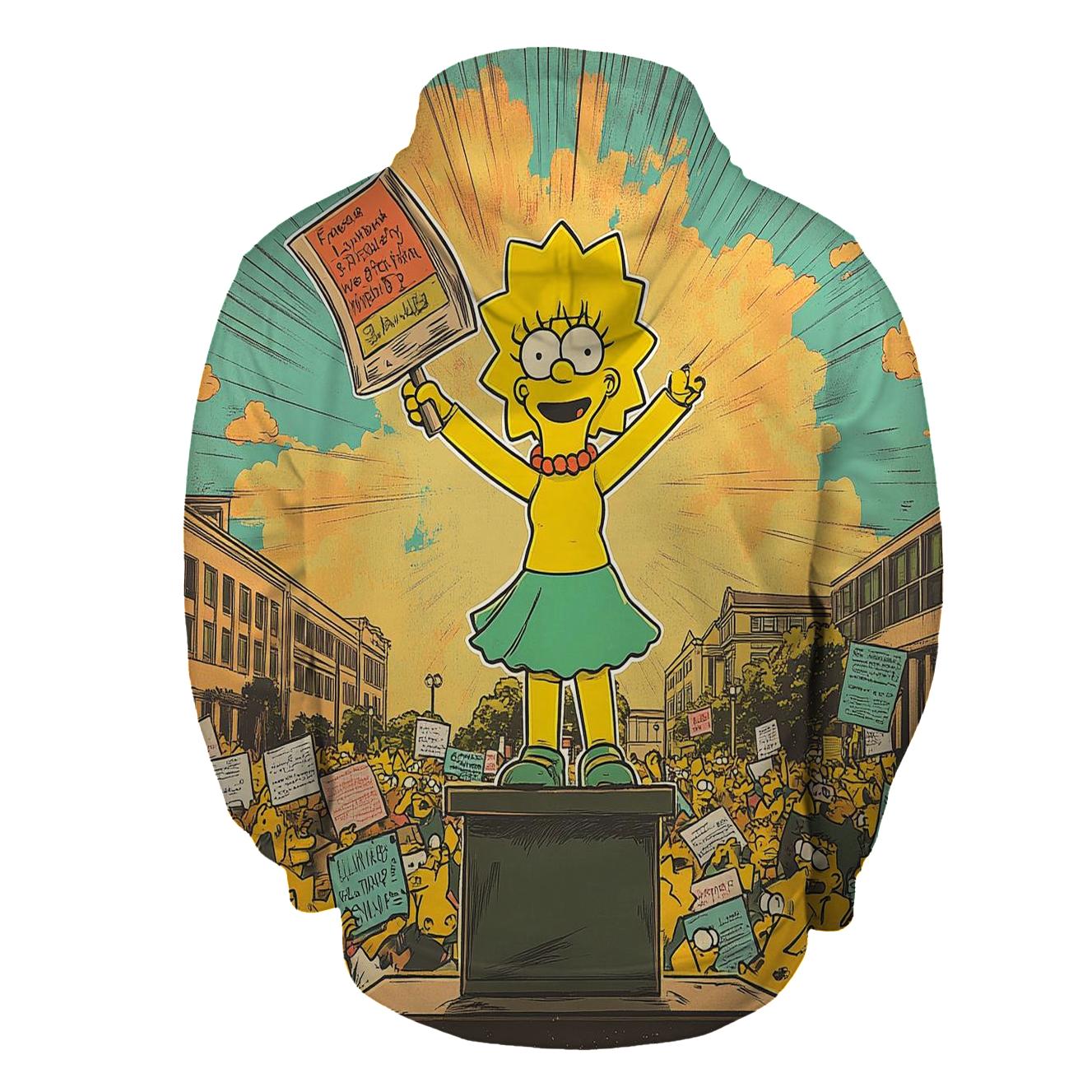 Lisa Protest Mosaic pullover hoodies