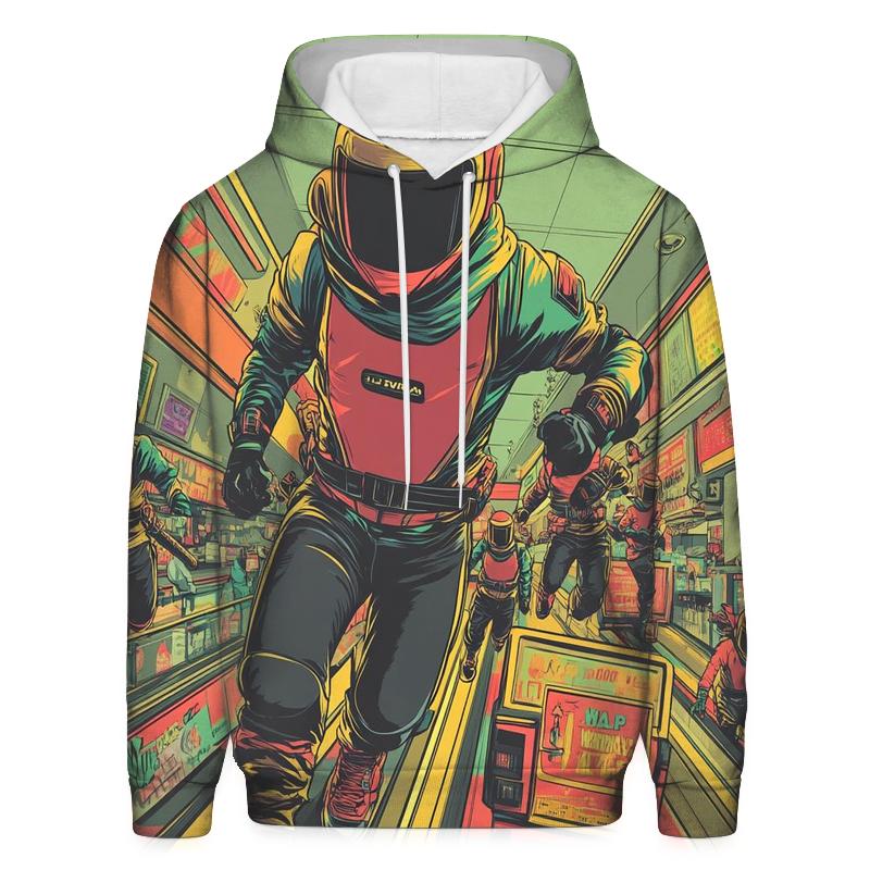 Mall Ninjas Of Saturday embroidered hoodies