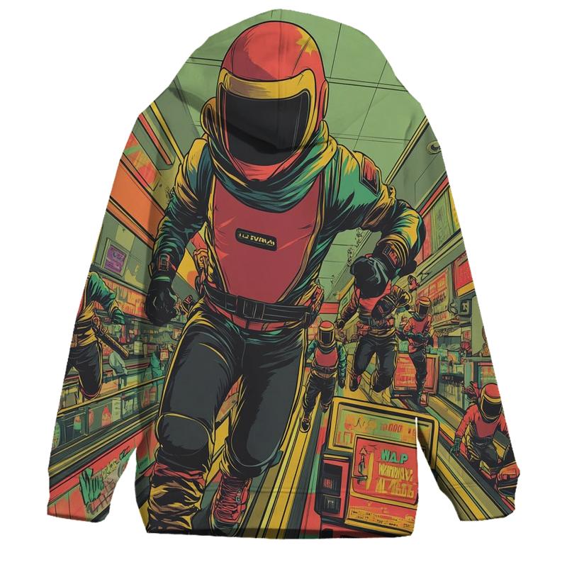 Mall Ninjas Of Saturday embroidered hoodies