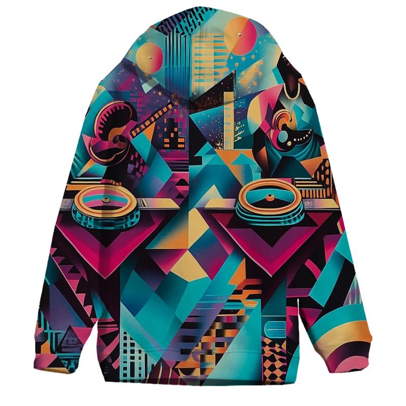 Tribe Quest Geometric Groove pullover hoodies