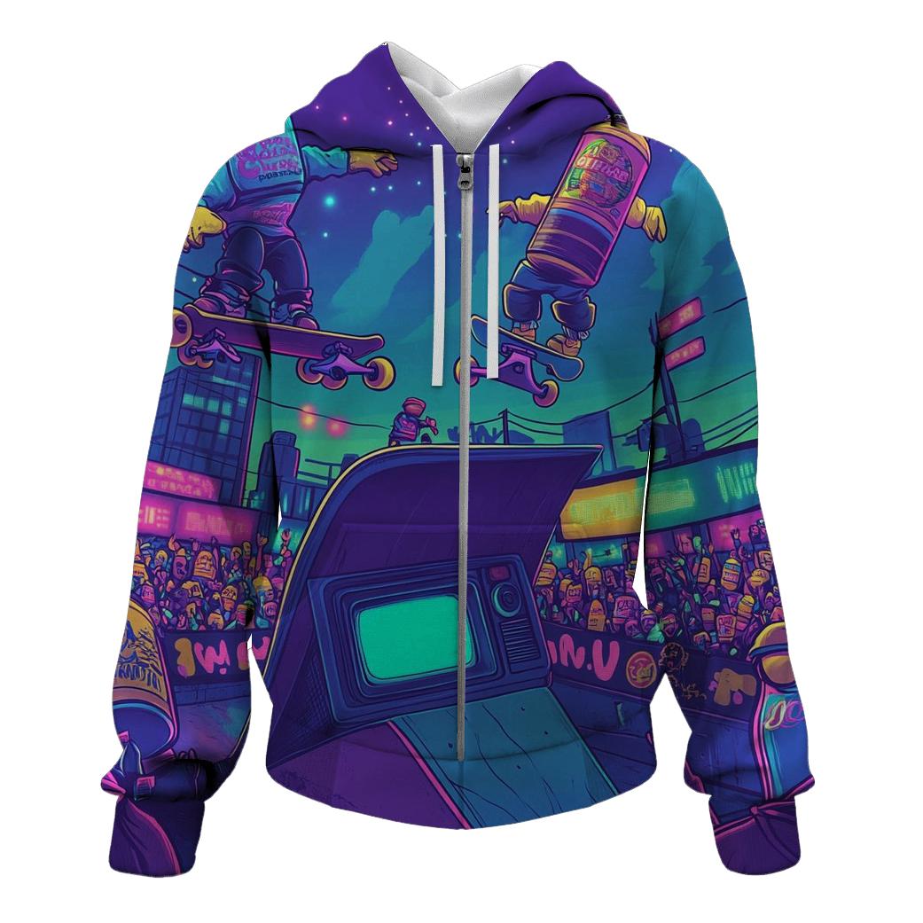 Skateboard Soda Squad designer hoodies