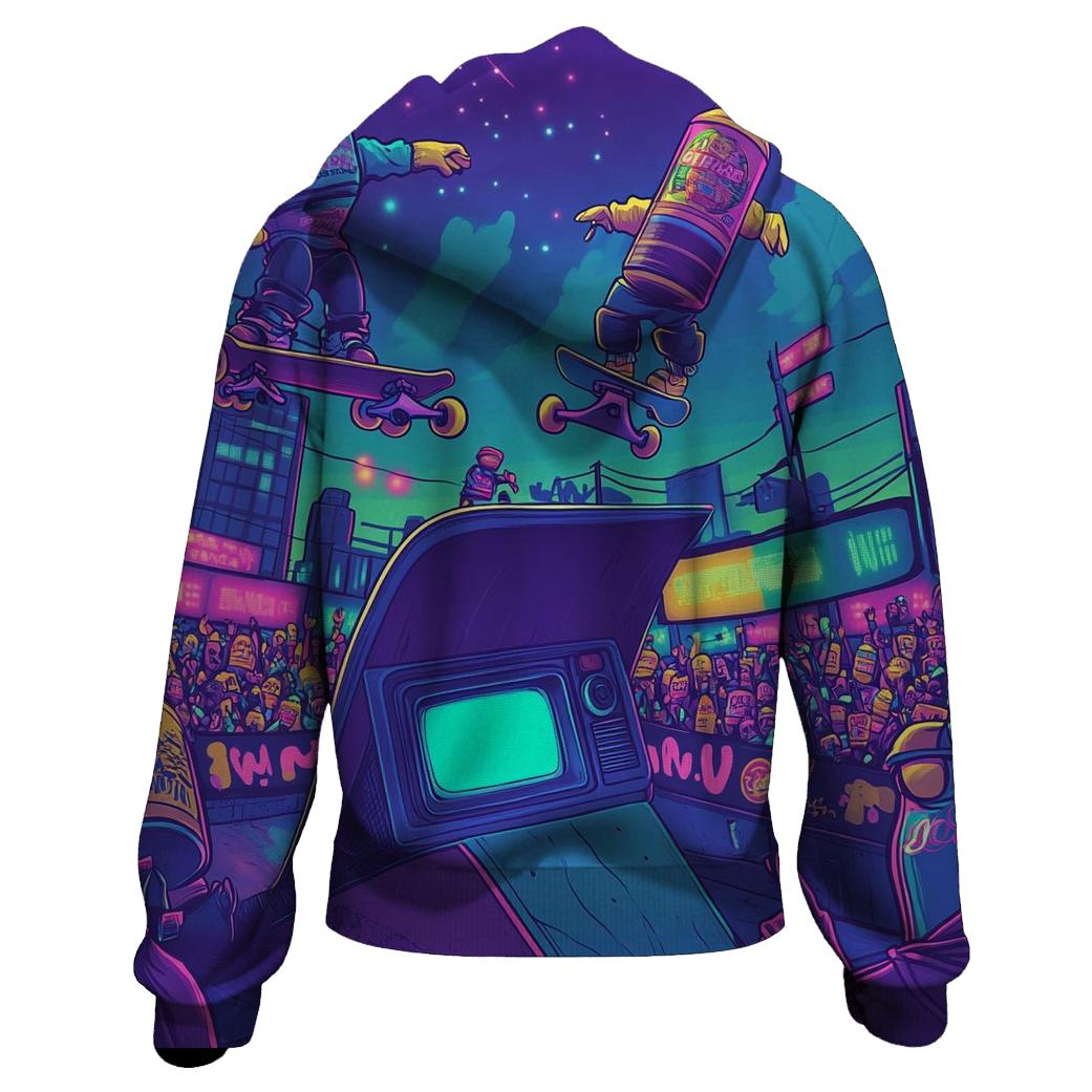 Skateboard Soda Squad designer hoodies