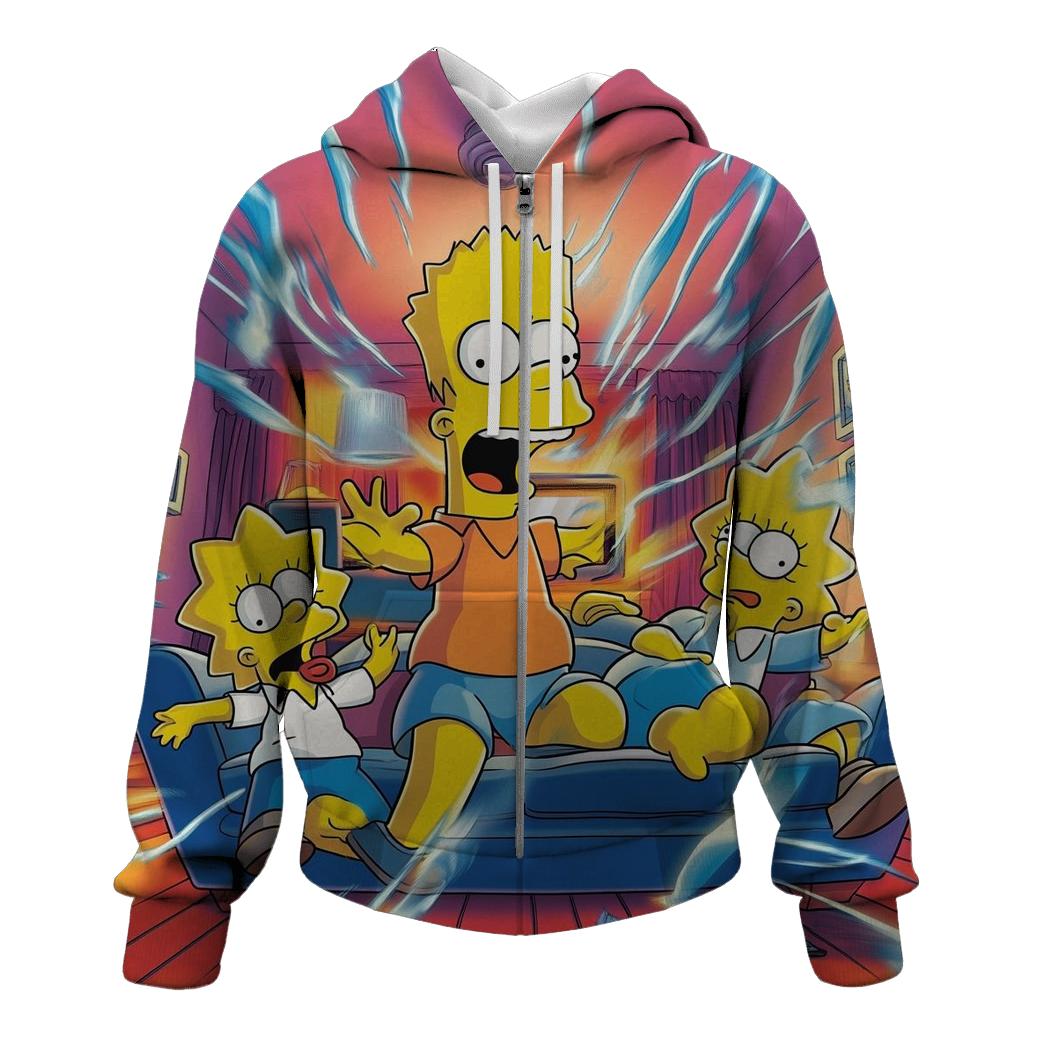 Couch Gag Catastrophe hoodie styles