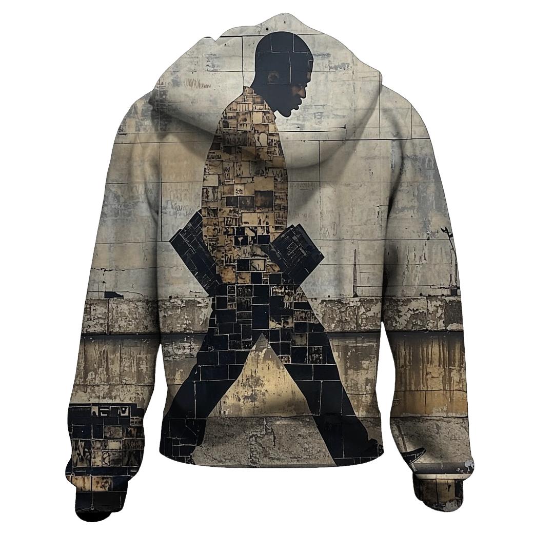 Queensbridge Mosaic zip-up hoodies