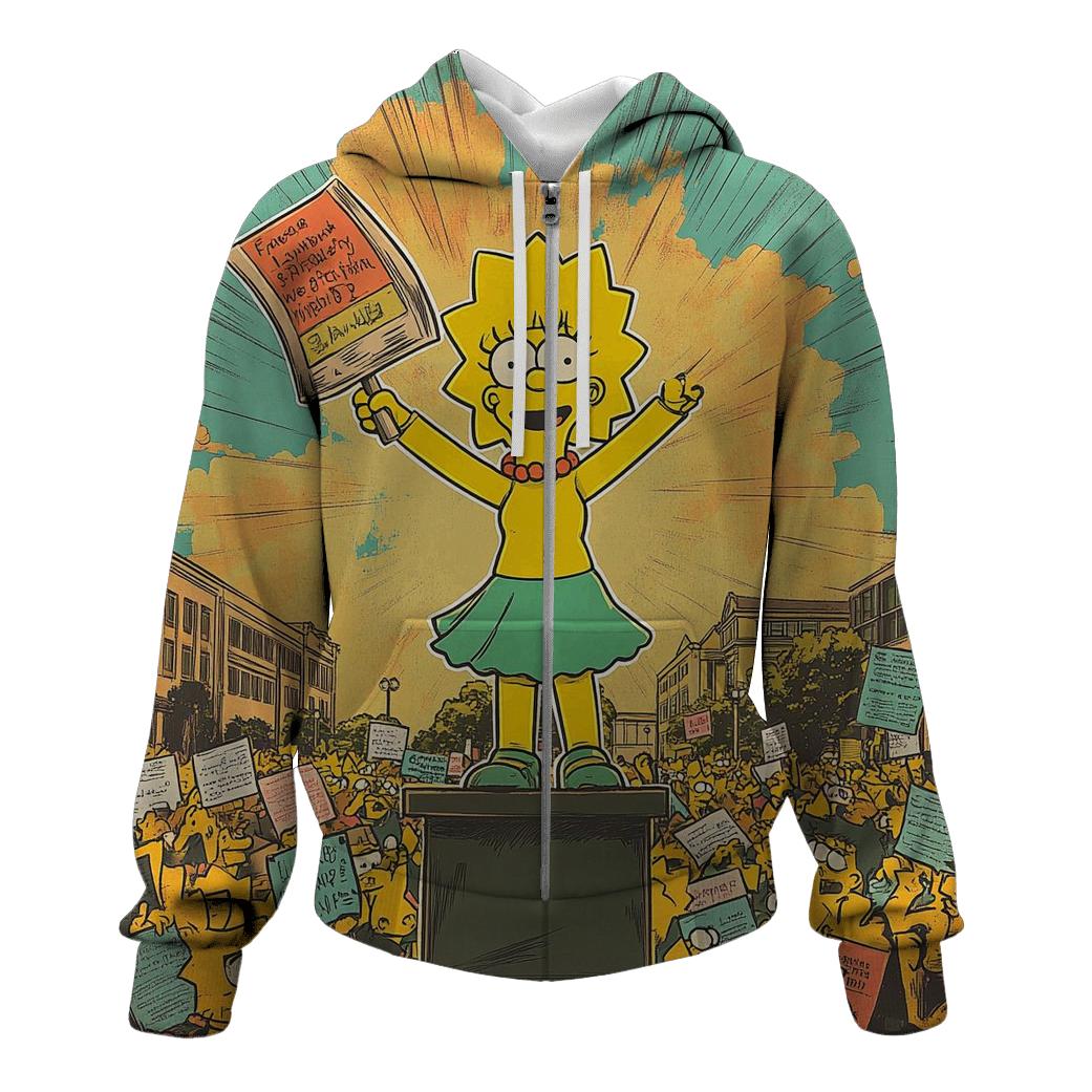 Lisa Protest Mosaic lightweight hoodies