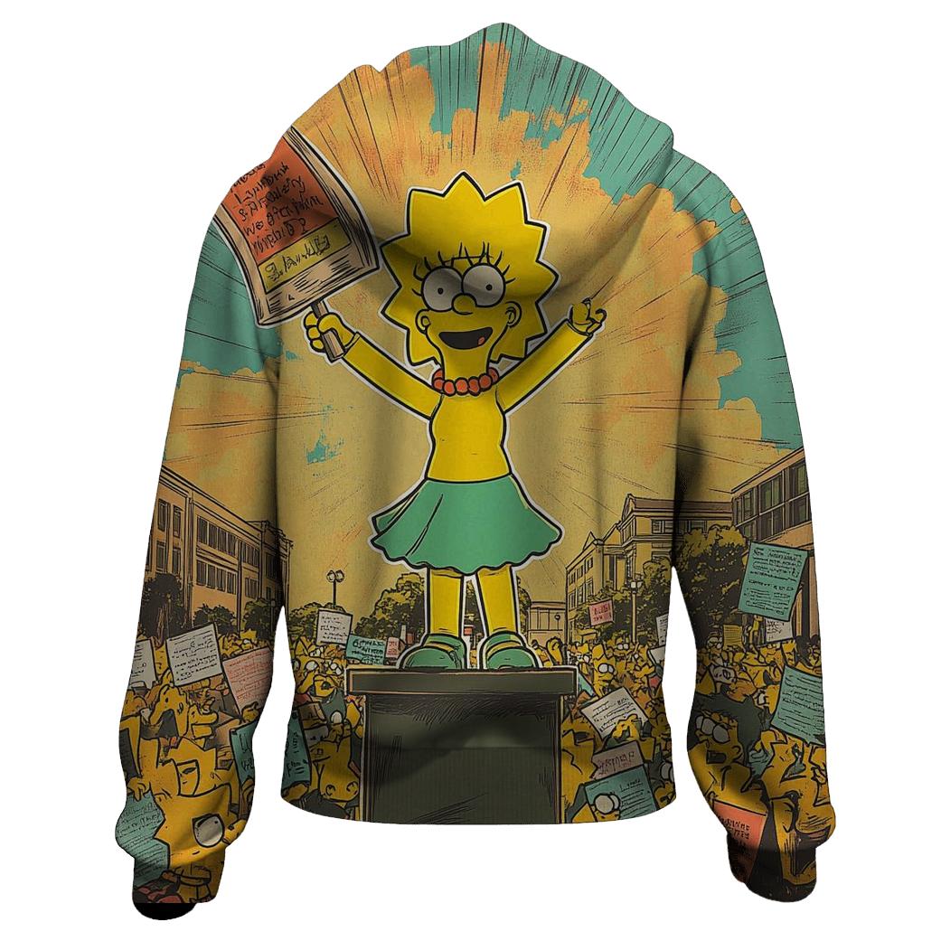 Lisa Protest Mosaic lightweight hoodies