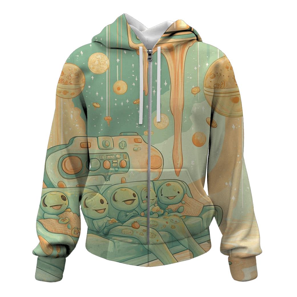 Couch Potato Planet lightweight hoodies
