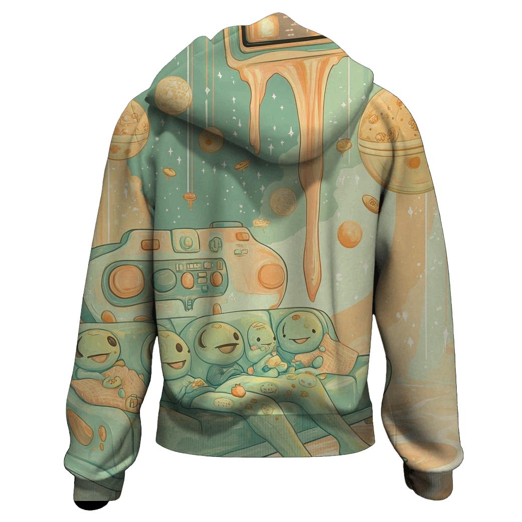 Couch Potato Planet lightweight hoodies