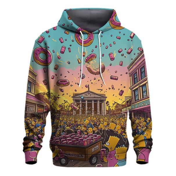 Springfield Sunset Riot heavyweight hoodies