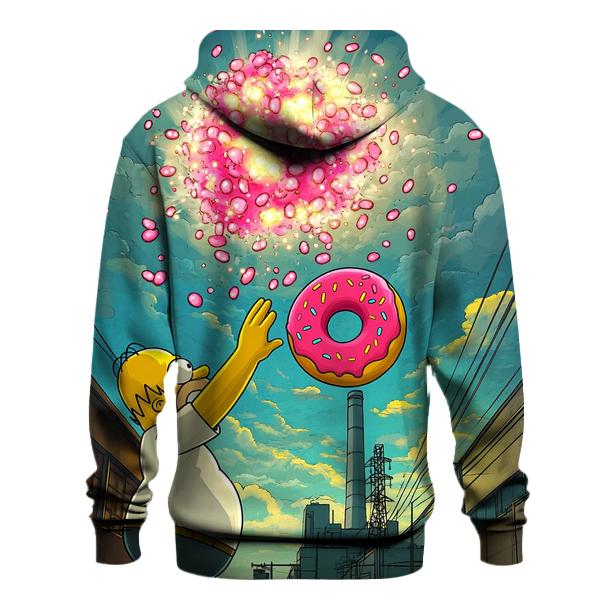 Donut Meteor Shower pullover hoodies