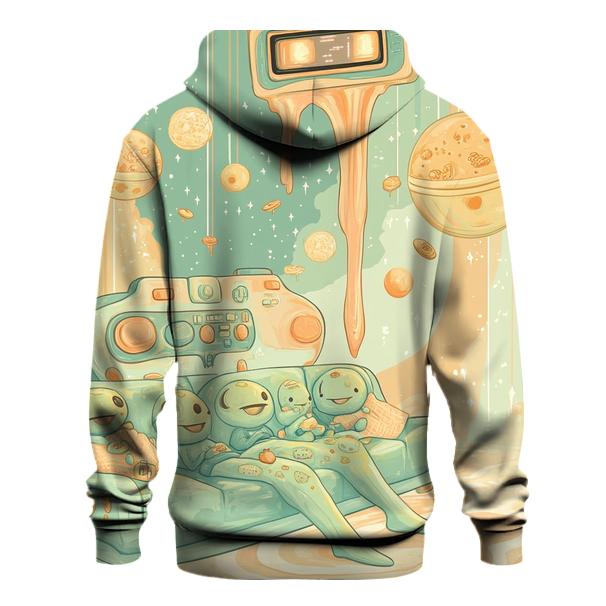 Couch Potato Planet embroidered hoodies
