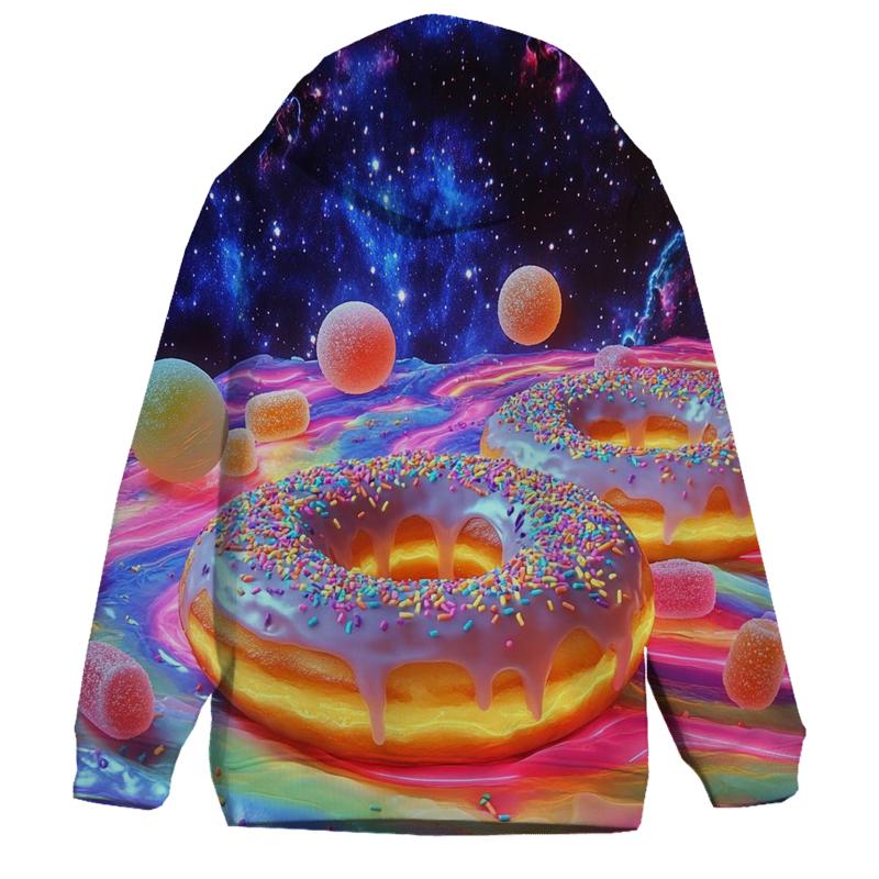 Neon Donut Nebula heavyweight hoodies