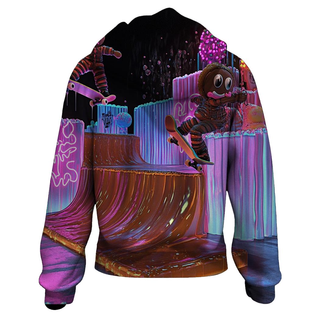 Sticky Syrup Skatepark hoodie designs