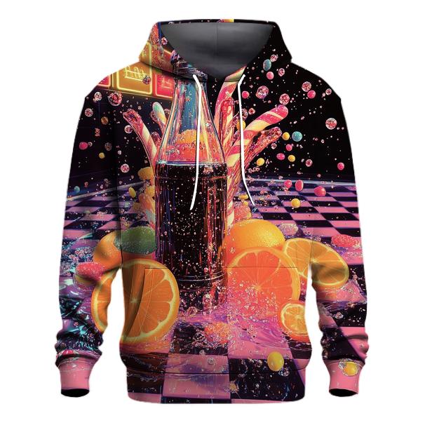 Soda Pop Fizz Riot embroidered hoodies