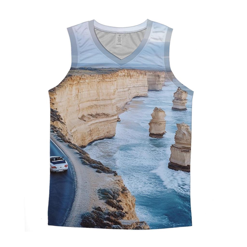 Great Ocean Road - Victoria personalized athletic tanks
