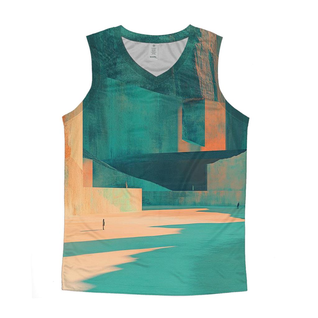 Salvador Dali Inspired Desert Dreams custom tank tops