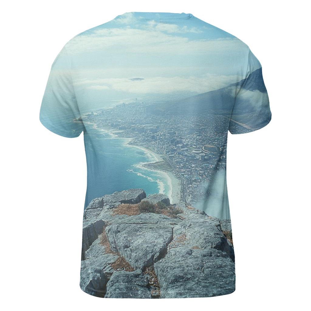 Table Mountain - Cape Town unique graphic print tees