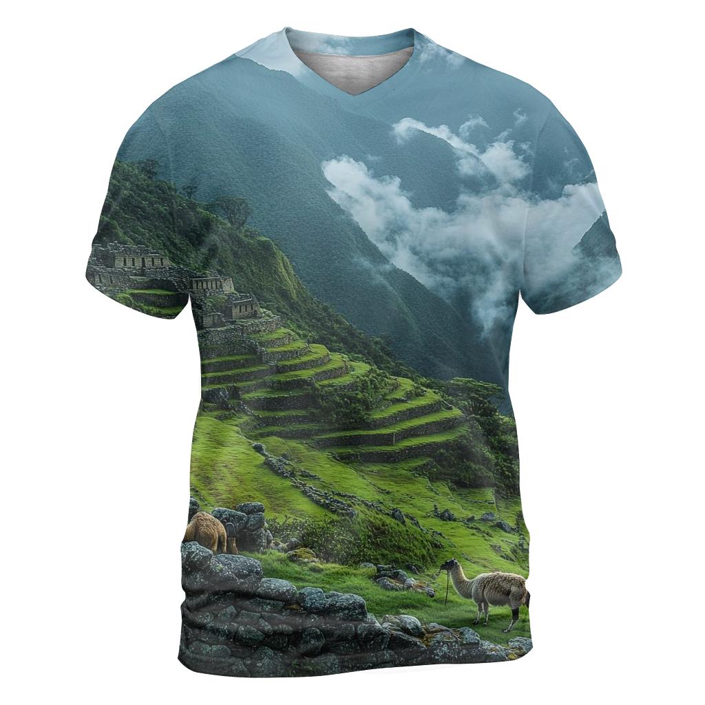 Machu Picchu - Cusco statement graphic shirts