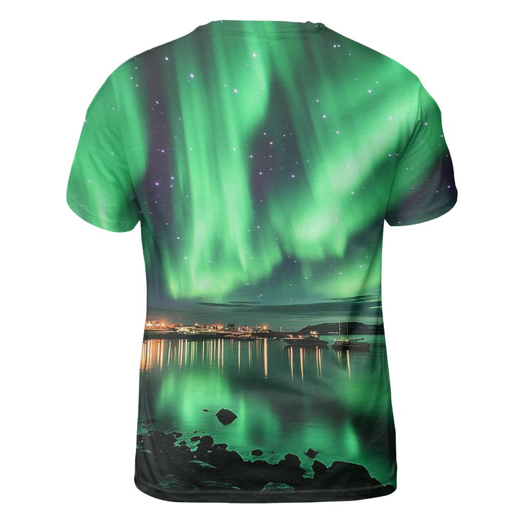 Northern Lights - Reykjavik personalized full print shirts