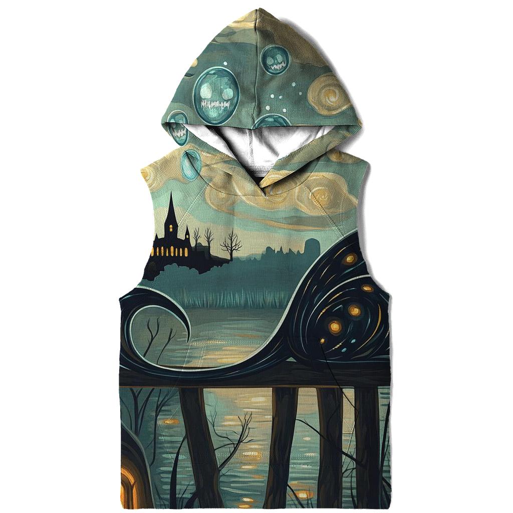 Shadow Cat With Haunted Moon hoodie trends