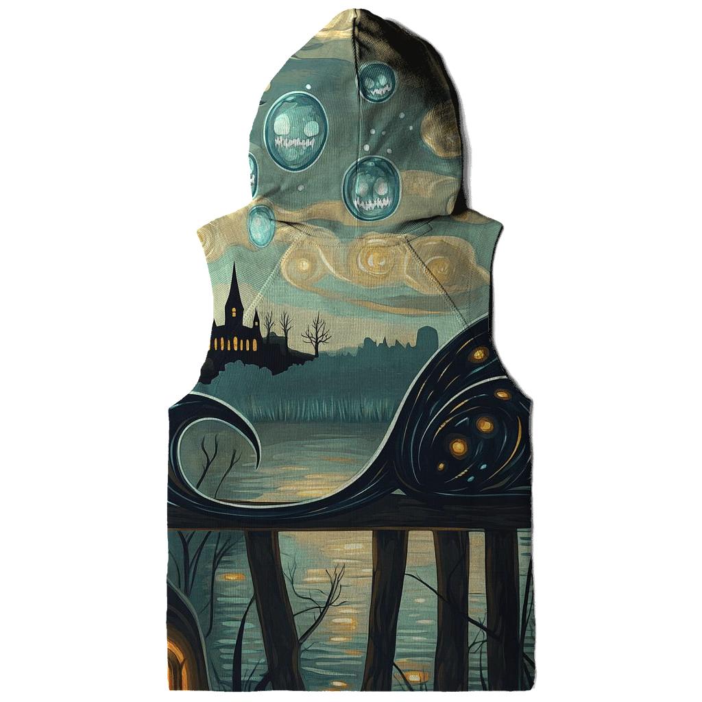 Shadow Cat With Haunted Moon hoodie trends