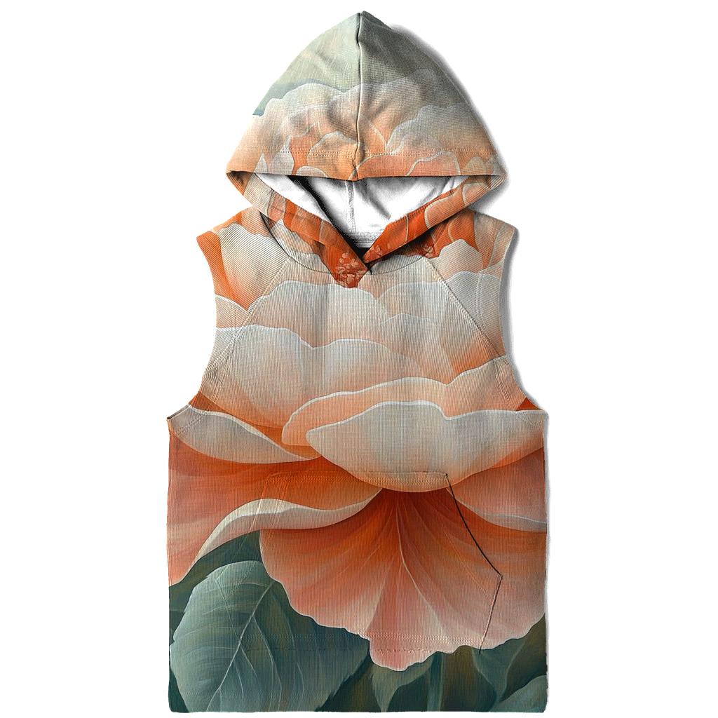 Georgia OKeeffe Inspired Desert Roses embroidered hoodies