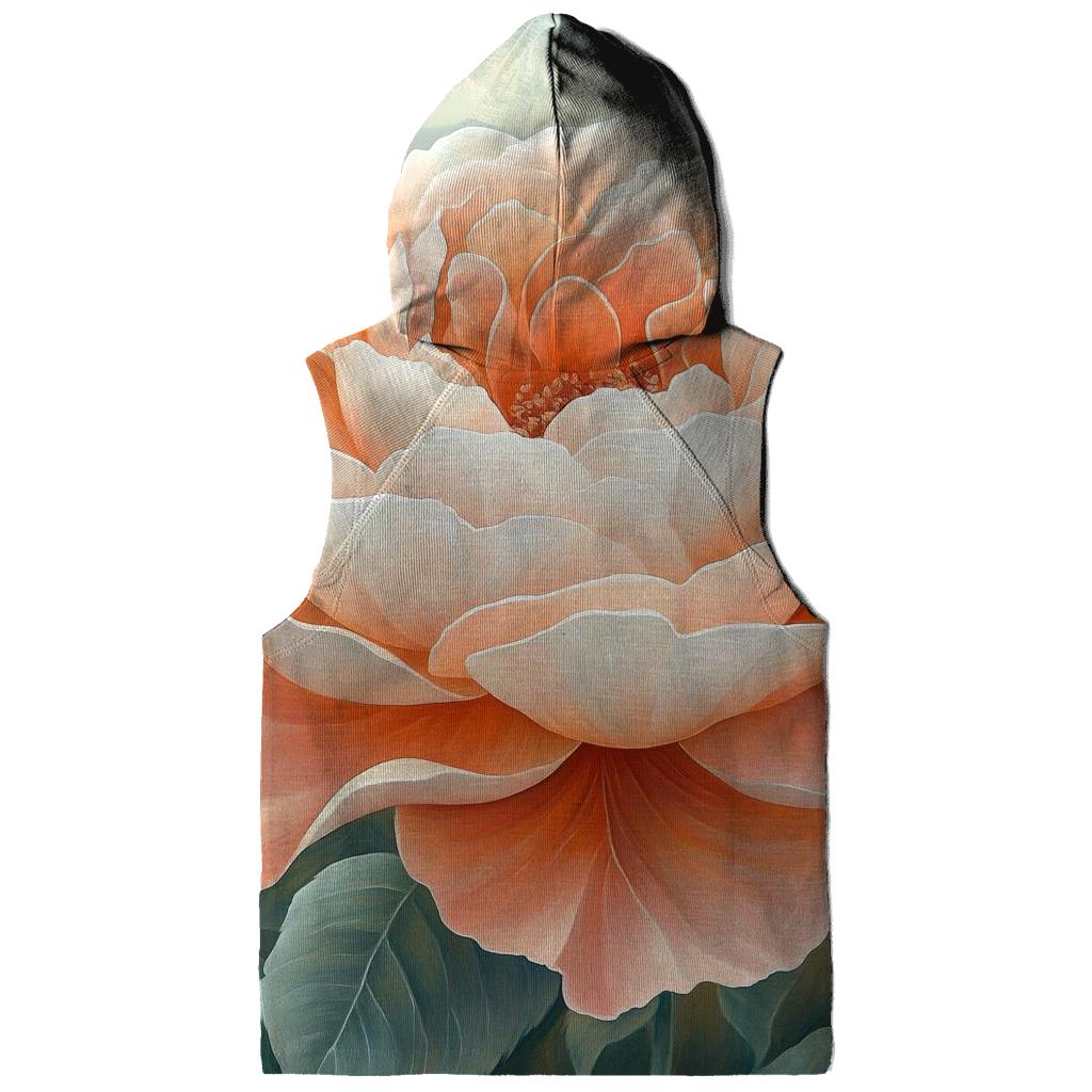 Georgia OKeeffe Inspired Desert Roses embroidered hoodies