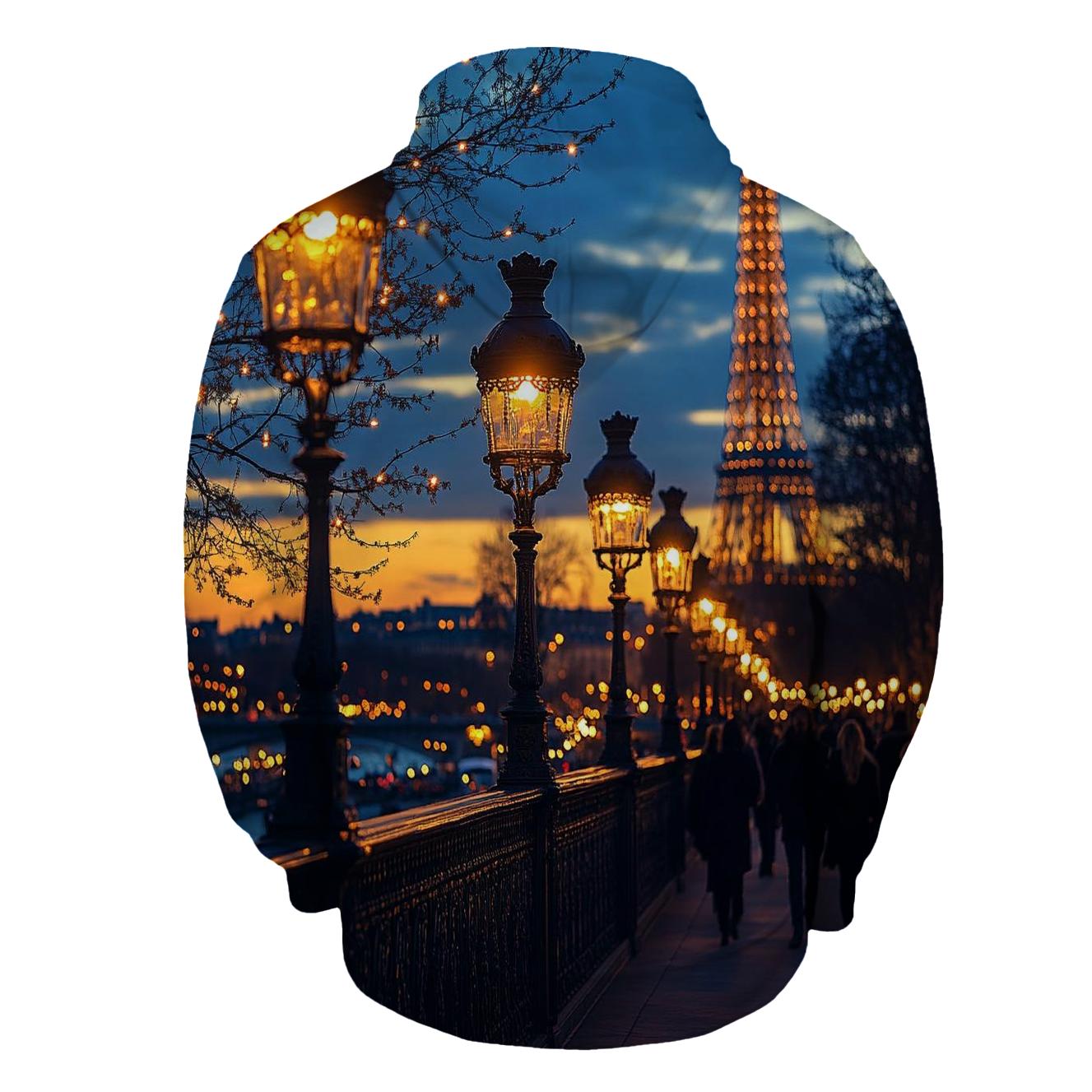 Eiffel Tower - Paris zip-up hoodies