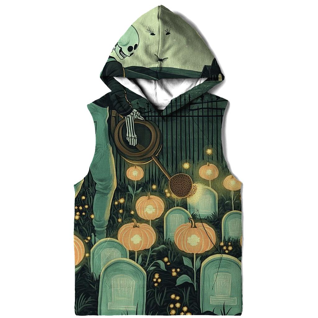 Graveyard Garden Halloween Bloom hoodie trends