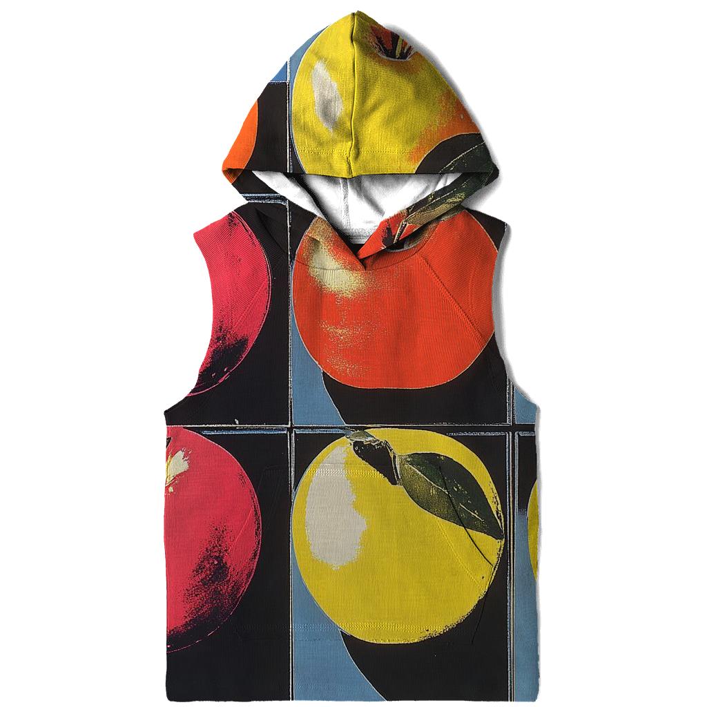 Warhol Inspired Pop Fruit Still Life pullover hoodies