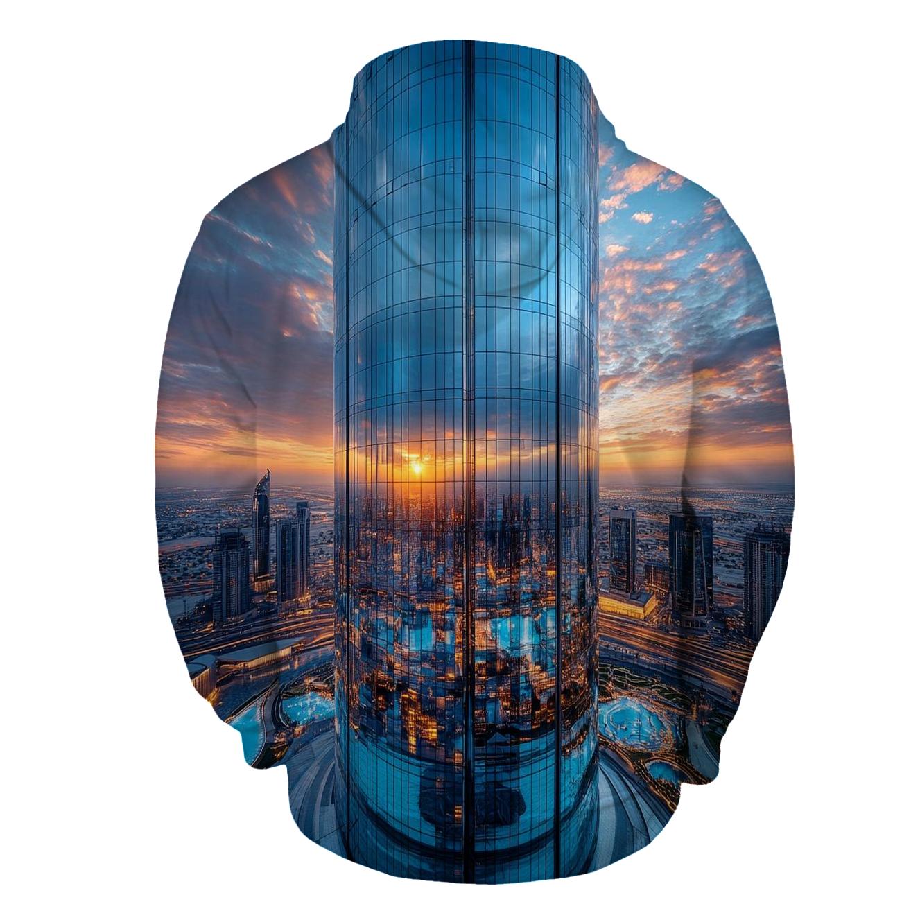 Burj Khalifa - Dubai zip-up hoodies