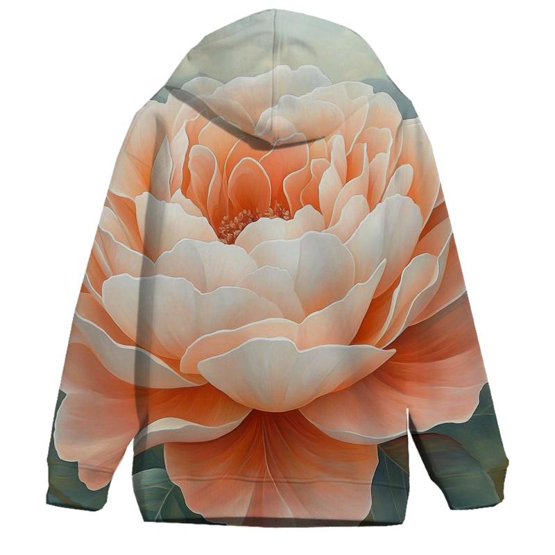 Georgia OKeeffe Inspired Desert Roses designer hoodies