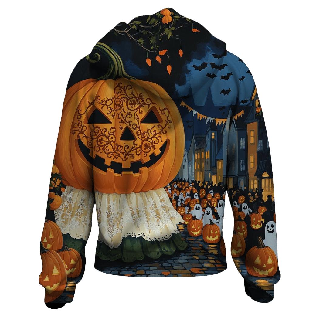 Haunted Pumpkin Parade hoodie styles