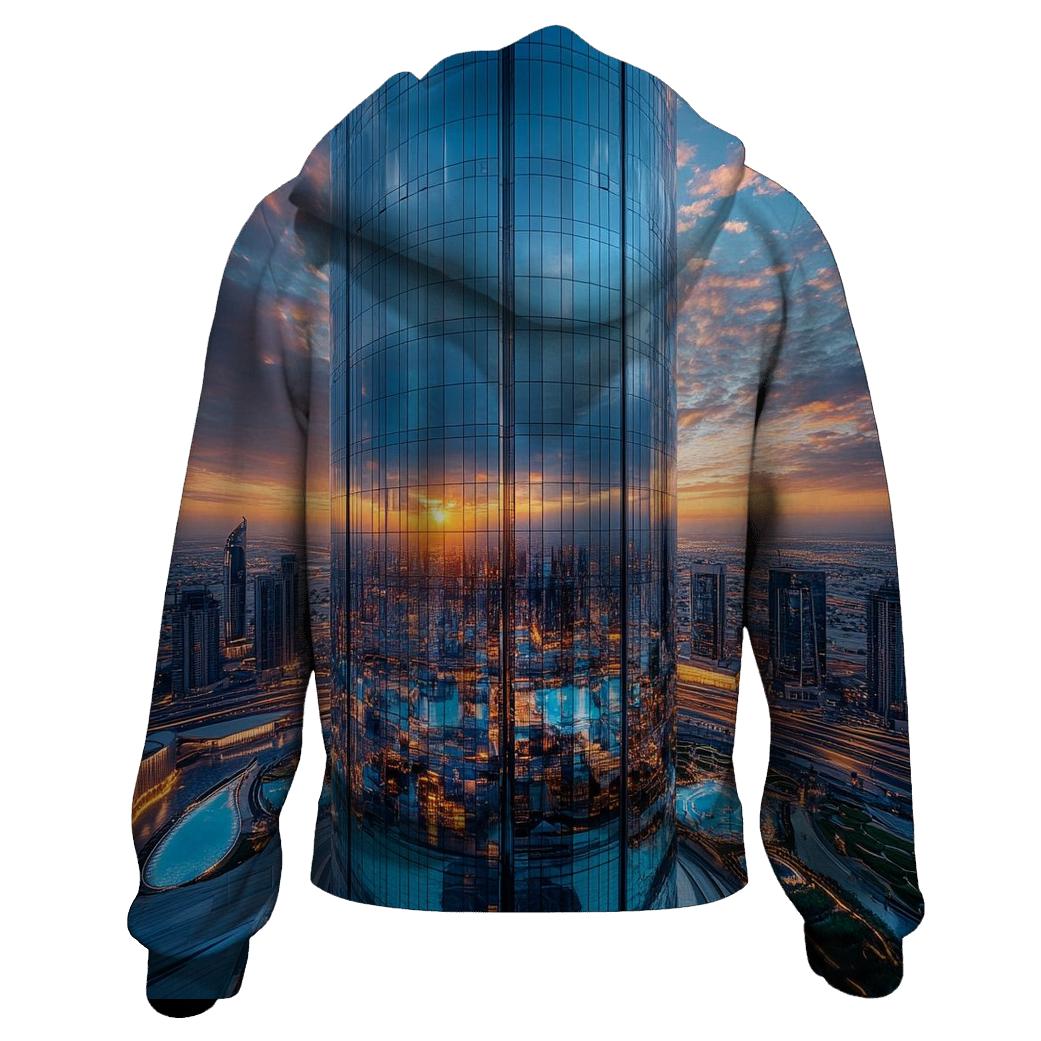 Burj Khalifa - Dubai heavyweight hoodies