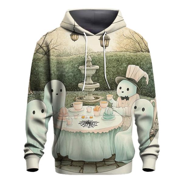 Ghostly Tea Party Spooky Affair pullover hoodies