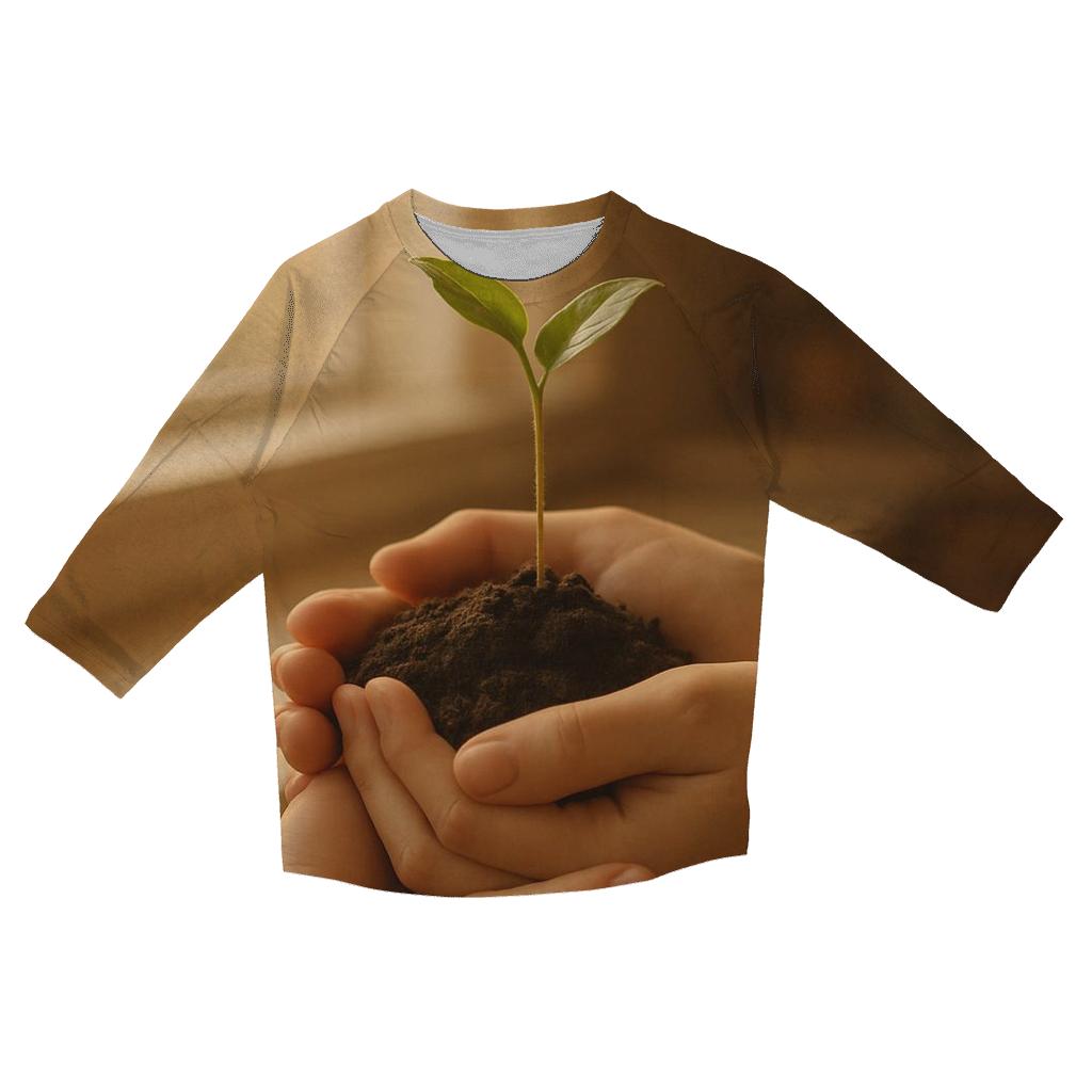 Hands That Build Tomorrow fashion 3/4 sleeve shirts