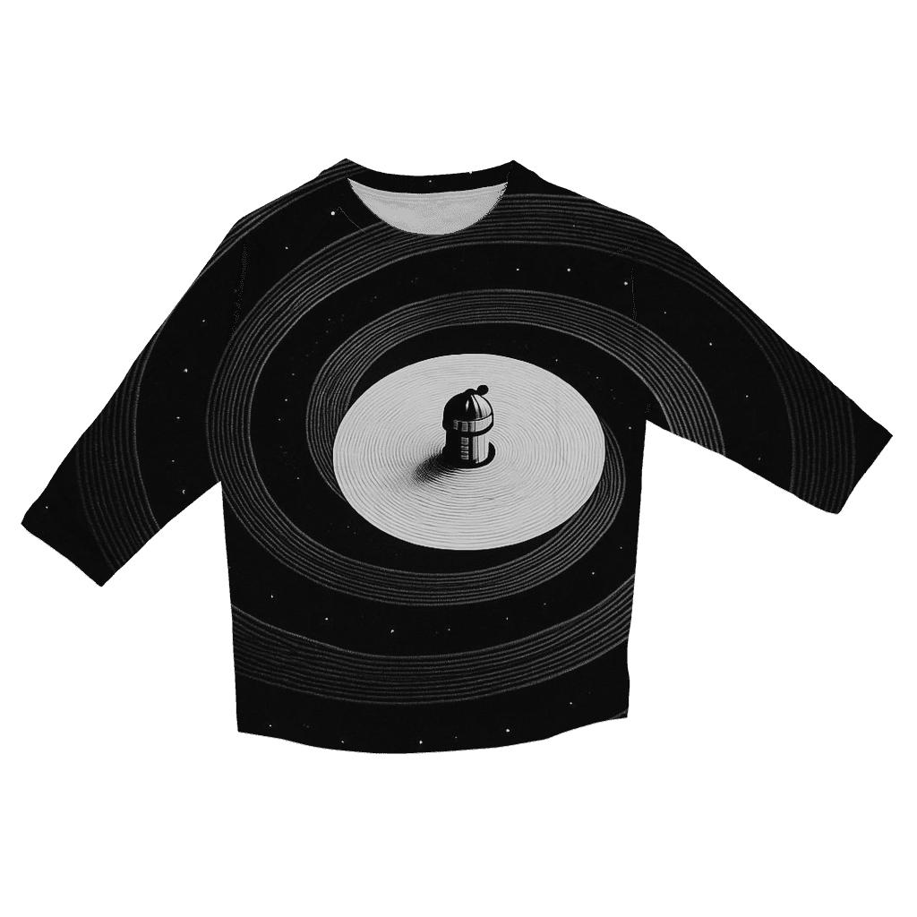 Vinyl Spiral Observatory personalized 3/4 sleeve tees