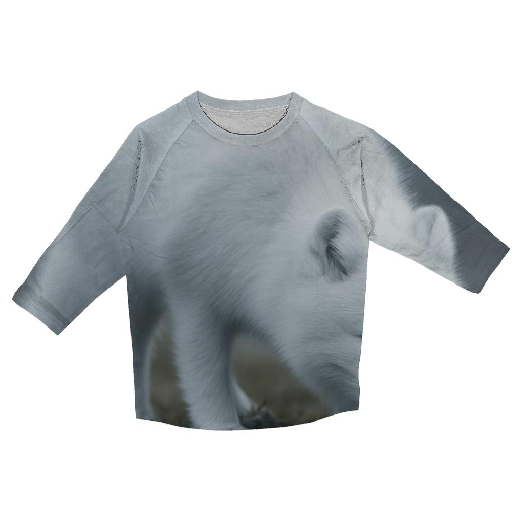 Tundra Forage — Arctic Fox fashion 3/4 sleeve shirts