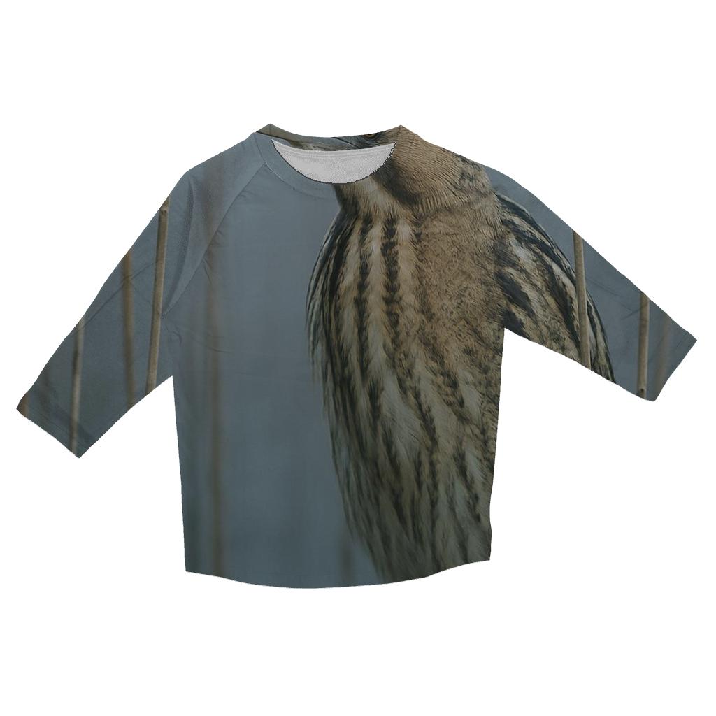 Marsh Reed-Edge — Bittern Freeze printed three quarter sleeve shirts