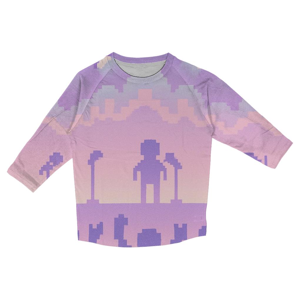 Pixel Concert Night custom 3/4 sleeve shirts