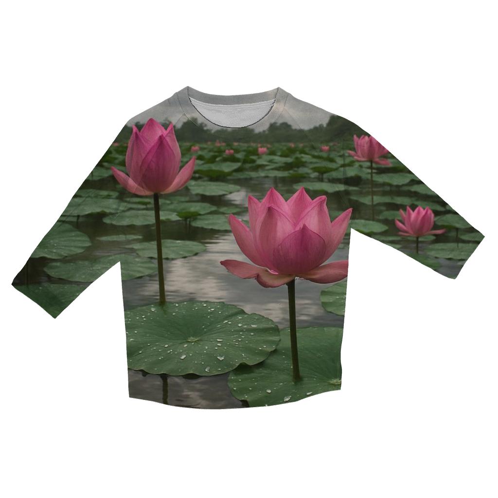 Monsoon Lotus Pond Renewal designer 3/4 sleeve blouses